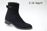 99076 Женские фабричные ботинки EDO™ оптом Осень-Зима