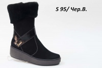 111135 Комфортные женские ботинки EDO™ оптом Осень-Зима 