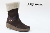 111134 Комфортные женские ботинки EDO™ оптом Осень-Зима 