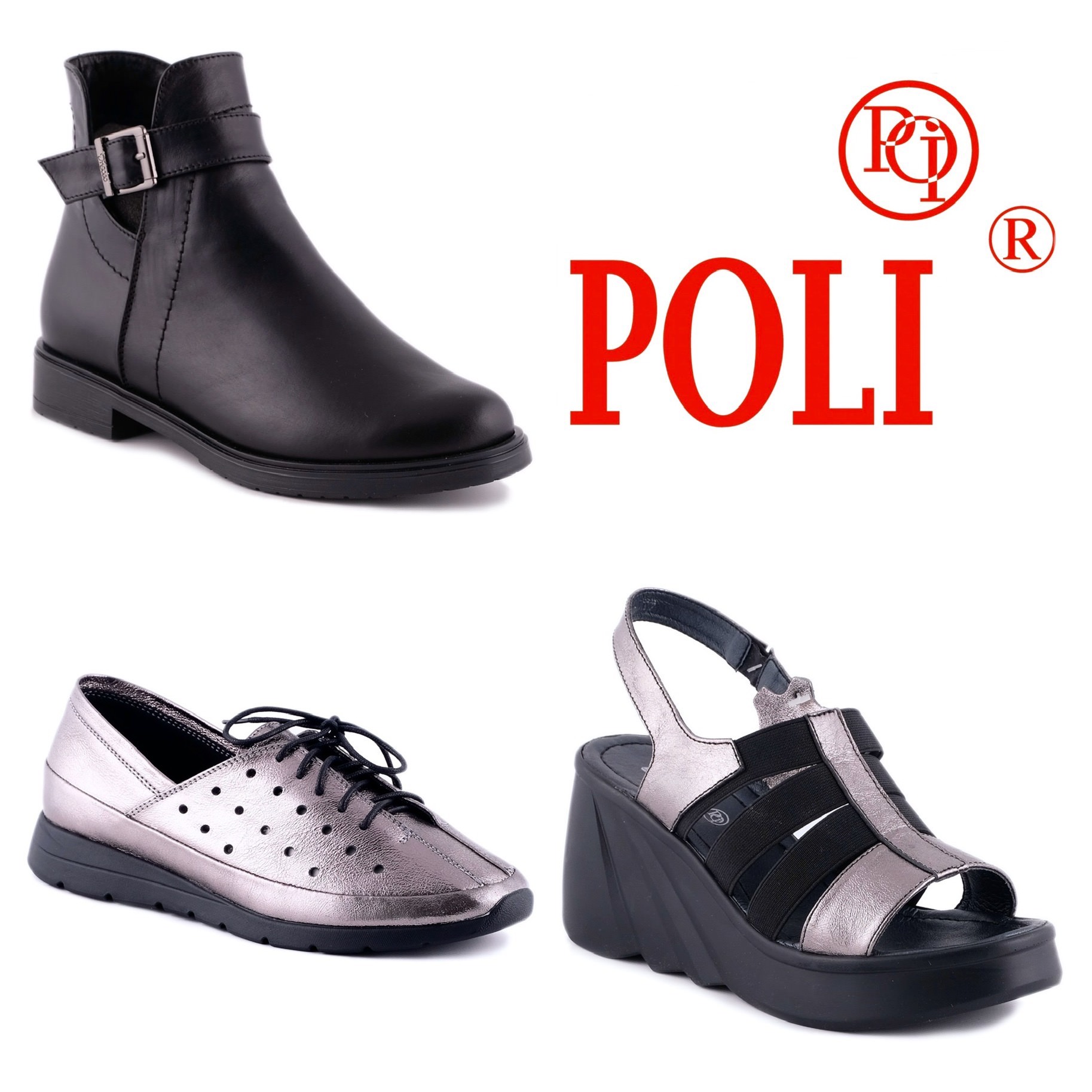 Новая коллекция женской обуви весна-лето 2020 от обувной фабрики POLI, Днепр